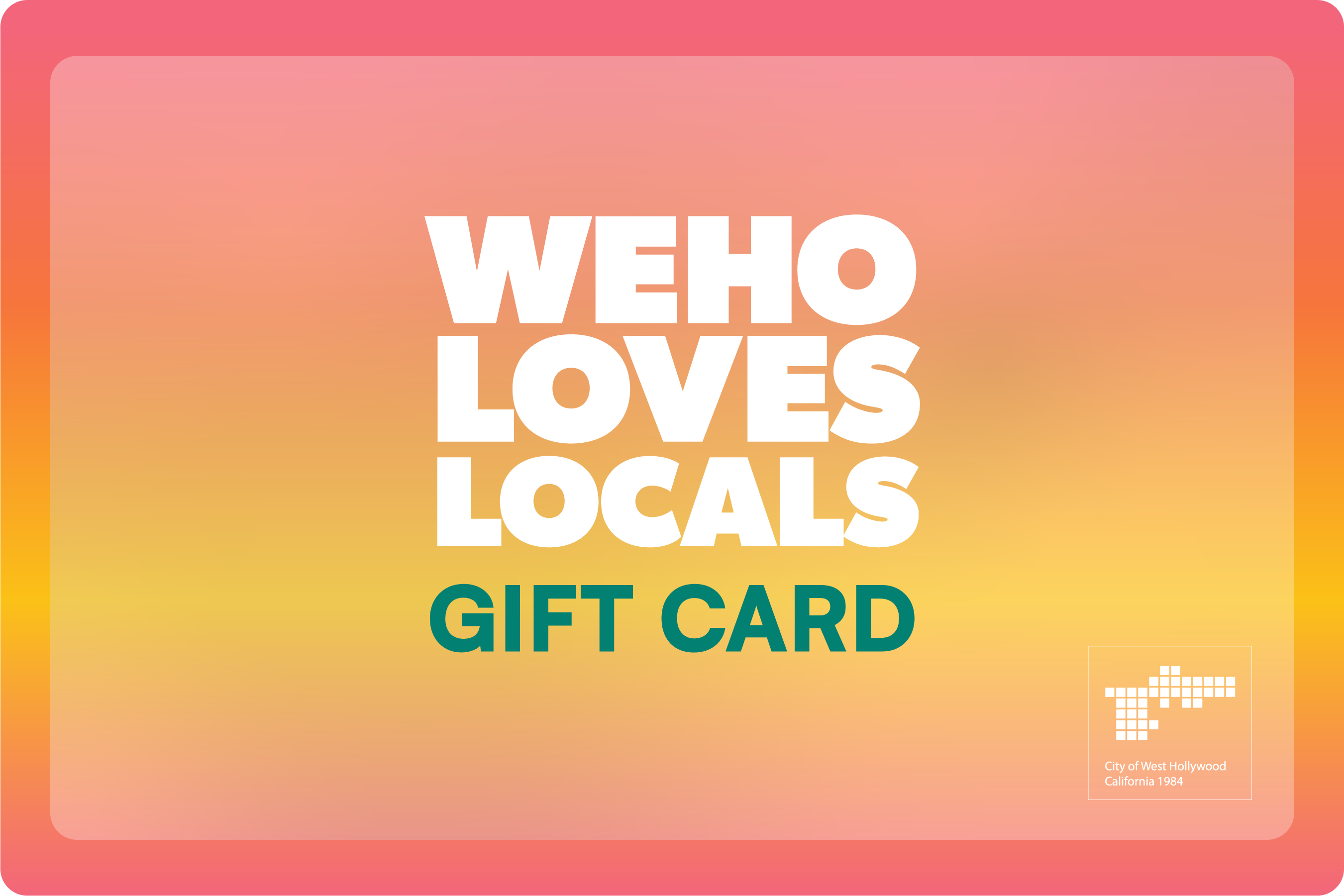 West Hollywood Gift Card